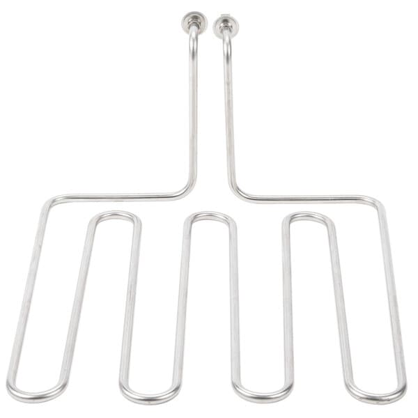 A Carnival King funnel cake fryer heating element with silver pipes.