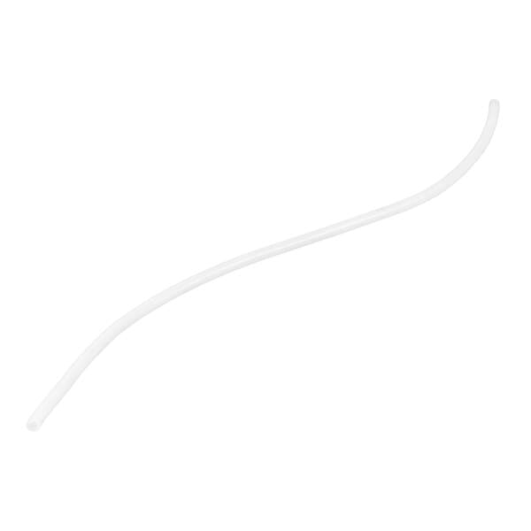 A white, flexible 24-inch drain hose.