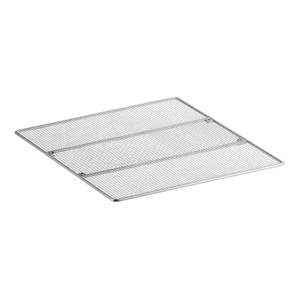 A metal mesh tray for a Carnival King Donut fryer on a white background.