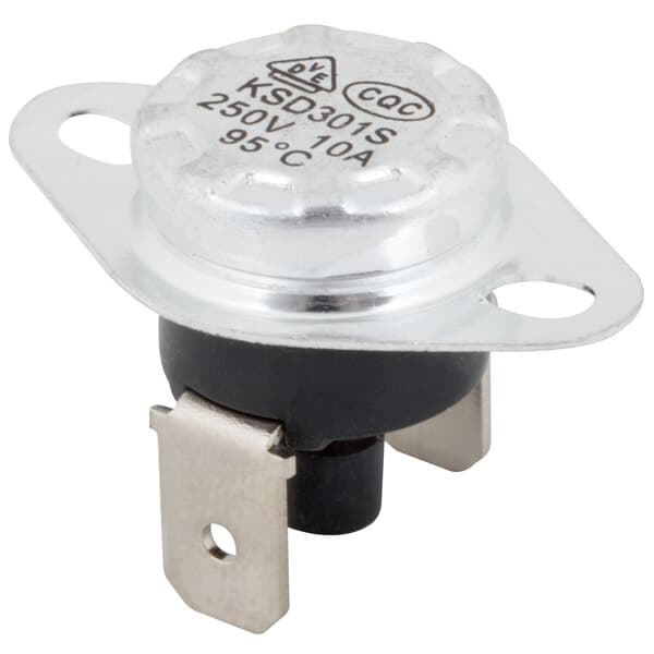 A close up of a Carnival King temp limiter.