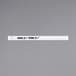 A white rectangular Carnival King wristband with black text reading "OVER 21"