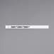 A white rectangular Carnival King wristband with black text reading "STAFF"