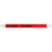 A red wristband with a white strip and black text reading "ALL ACCESS"