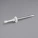 A white plastic paddle guide shaft.
