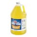 A one-gallon jug of Carnival King Pineapple Snow Cone Flavoring Syrup.