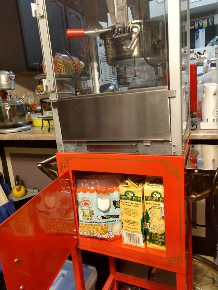 Always making sure I am not out of stock of my Carnival King All-In-One Kettle Corn Popcorn Kit for 6oz.! It is a must on family movies night weekend nights for sure.