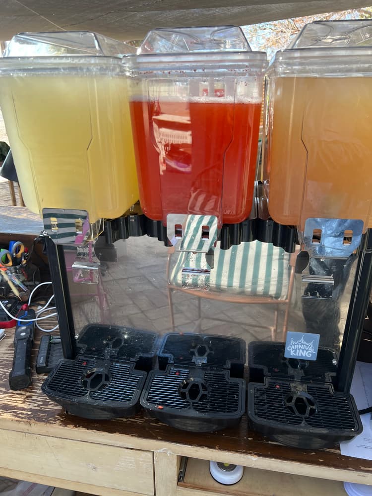 The metal dispensing nozzles are poorly engineered, or milled wrong or something