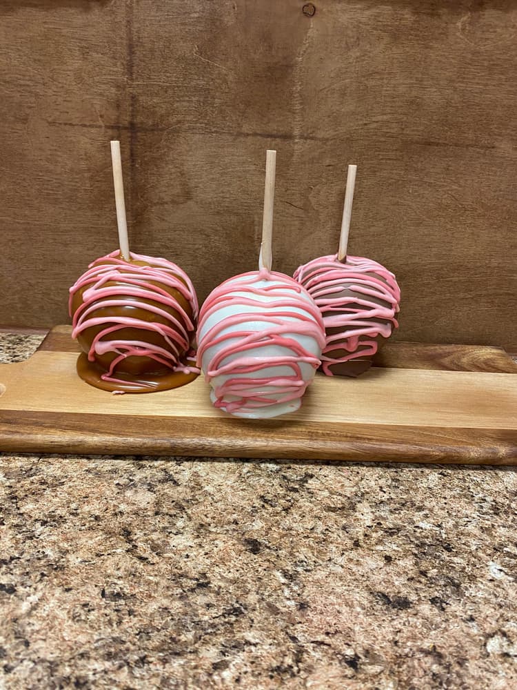 Our Valentine’s Day apples!