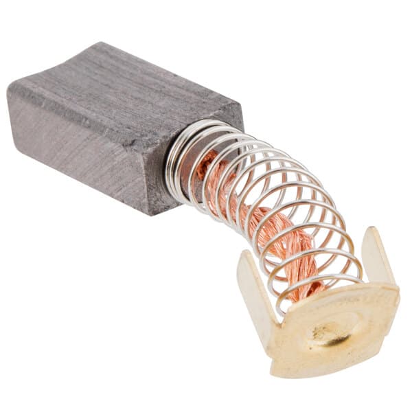 A small metal spring with a wire attached to it.